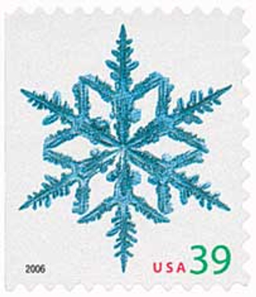 4109  - 2006 39c Contemporary Christmas: Spindly Arms Snowflake, vending