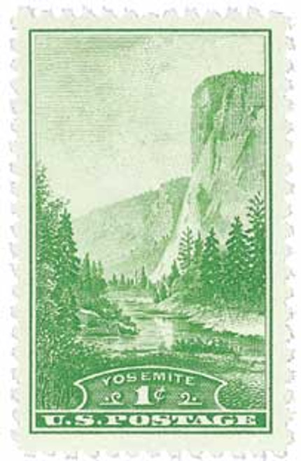 740  - 1934 1c National Parks: Yosemite, California