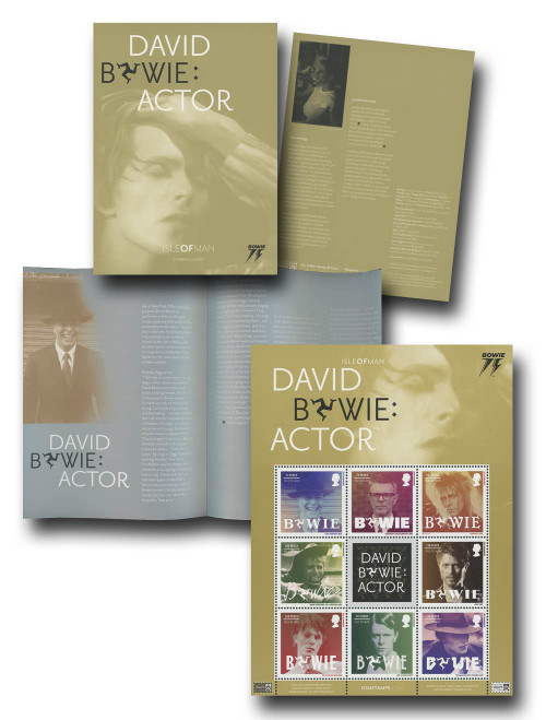 MFN377  - 2022 David Bowie: Actor, Various Photographs, Isle of Man