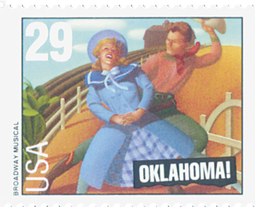 2769  - 1993 29c Broadway Musicals: Oklahoma!
