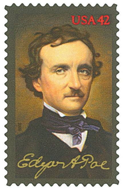 4377  - 2009 42c Edgar Allan Poe