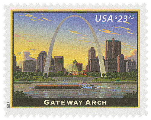 5157  - 2017 $23.75 Gateway Arch, Express Mail