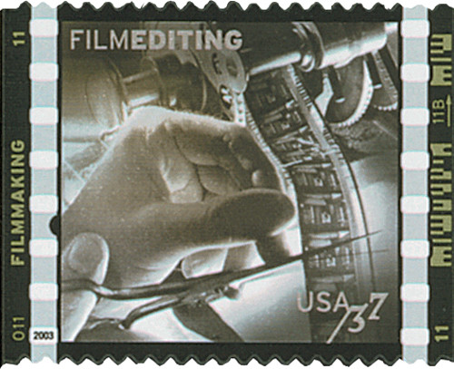 3772h  - 2003 37c American Filmmaking: Film Editing