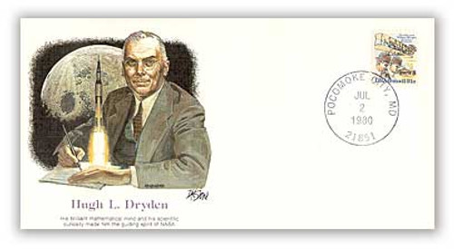 113398B  - 1980 POF Hugh L. Dryden Commemorative Cover