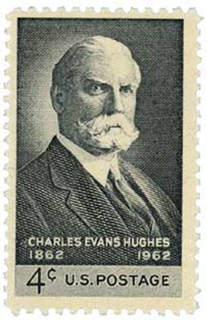 1195  - 1962 4c Charles Evans Hughes