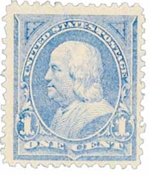 246  - 1894 1c Franklin, unwatermarked