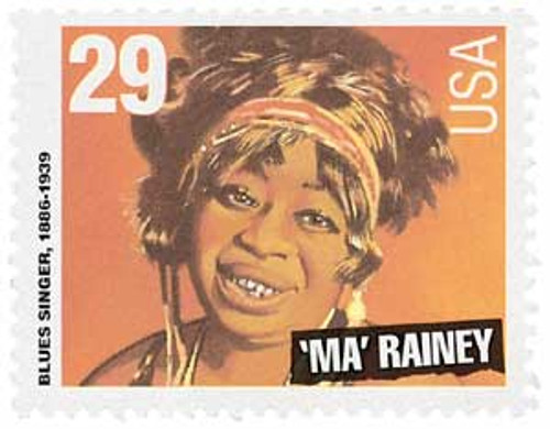 2859  - 1994 29c Blues and Jazz Singers: "Ma" Rainey