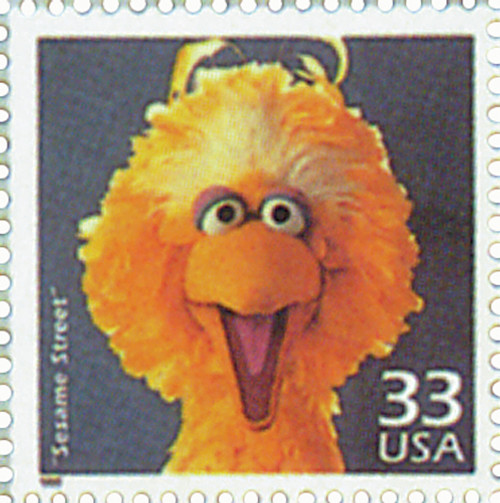 3189c  - 1999 33c Celebrate the Century - 1970s: Sesame Street