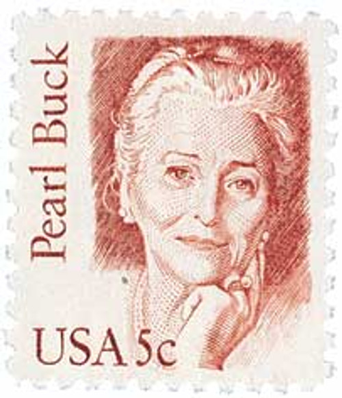 1848  - 1983 5c Great Americans: Pearl Buck