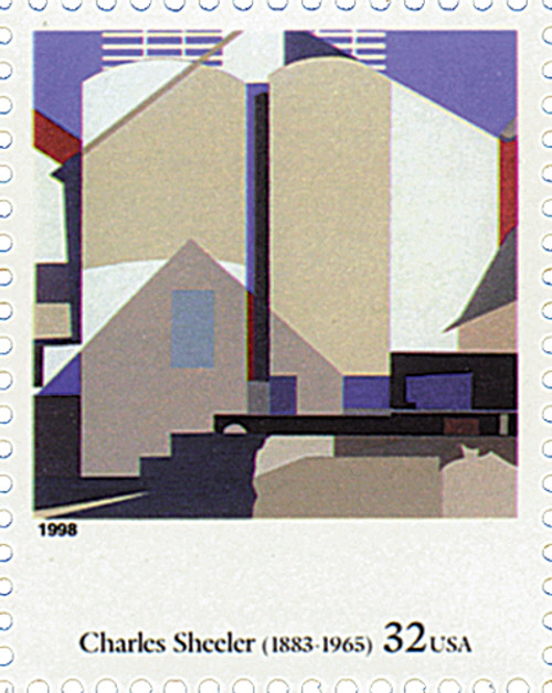 3236r  - 1998 32c Four Centuries of American Art: Charles Sheeler