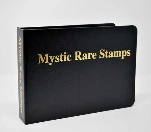 ES140  - Mystic Rare Stamps Binder - 6½ x 9½ (horizontal), black