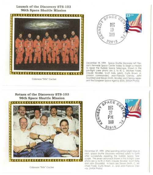 STS103A  - STS-103 Launch and Return Covers
