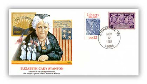 81873  - 1987 Eliz.Cady Stanton/Shapers of Am. Liberty