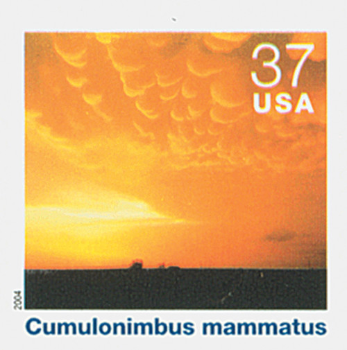 3878d  - 2004 37c Cloudscapes: Cumulonimbus Mammatus