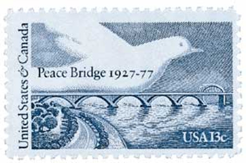 1721  - 1977 13c Peace Bridge