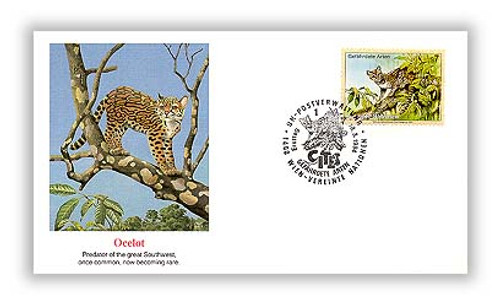 7502877  - 1994 U.N./VN Ocelot First Day Cover