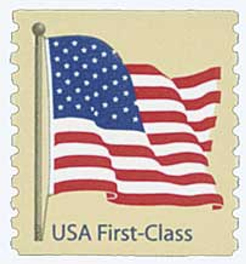4131  - 2007 41c American Flag, 9 3/4 perf, coil