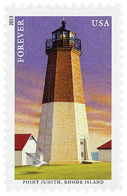 5621 - 2021 First-Class Forever Stamp - Mid-Atlantic Lighthouses: Montauk  Point Lighthouse, New York - Mystic Stamp Company