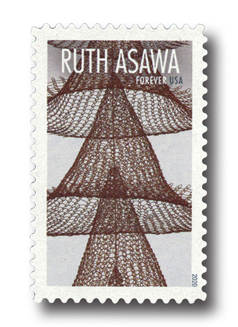 5511  - 2020 First-Class Forever Stamps - Ruth Asawa: Eight Seperate Cones Suspended