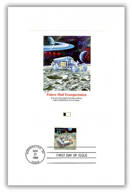 55782  - 1989 Moon Rover Proofcard
