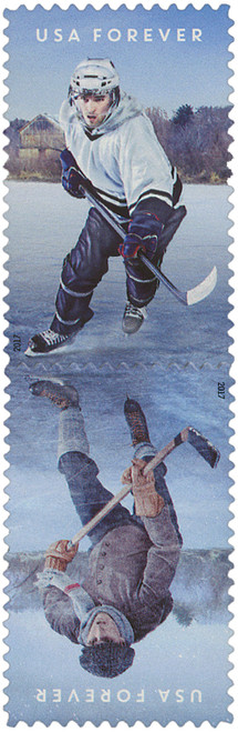 5252-53  - 2017 First-Class Forever Stamp - History of Hockey