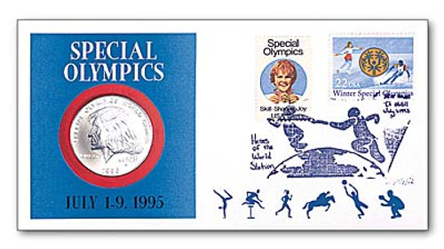 59878A  - 1995 Special Olympics Coin Cover