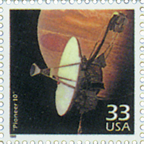 3189i  - 1999 33c Celebrate the Century - 1970s: "Pioneer 10"