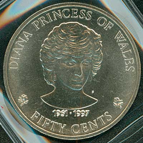 CNSPD12  - 1997 Cook Is. Cupro-Nickel Coin,"Diana"