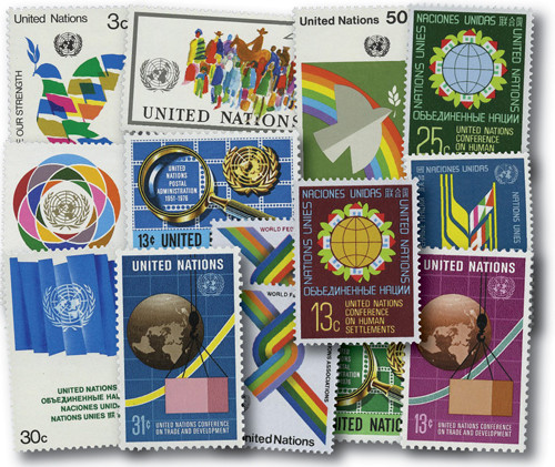 UNYS1976  - 1976 United Nations New York Year Set