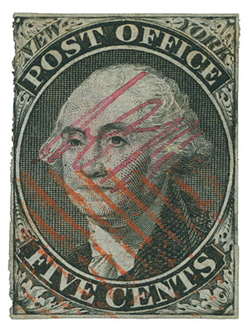 9X1  - 1845-46 Postmaster Provisional