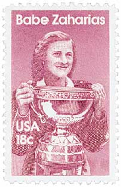 1932  - 1981 18c Babe Zaharias