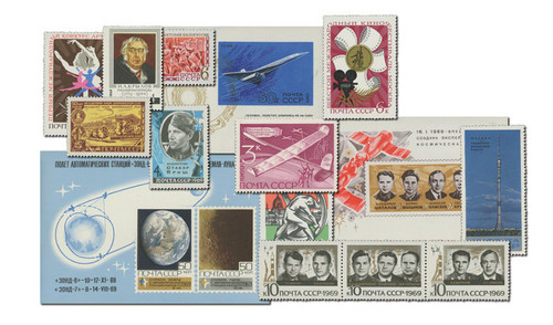 M4708  - 1969 Soviet Union Year Set