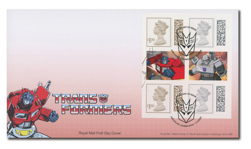 MCV081  - 2022 Transformers First Day Cover, Great Britain