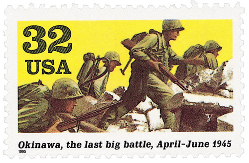 2981c  - 1995 32c World War II: Okinawa, the Last Big Battle