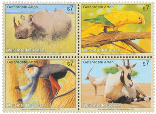 UNV180-83  - 1995 Endangered Species
