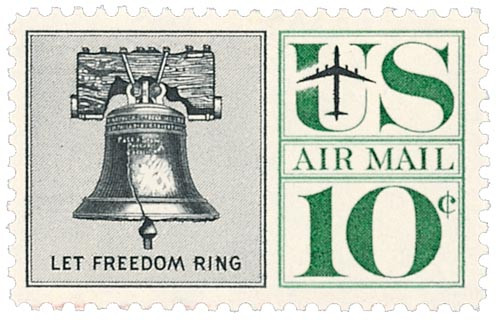 C57  - 1960 10c Liberty Bell