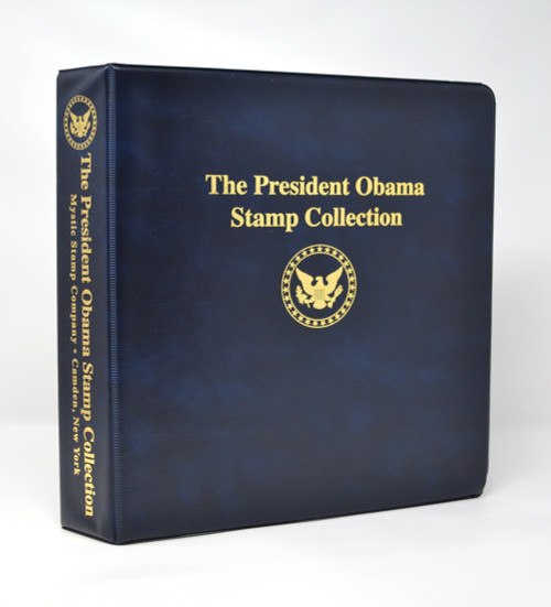 ES1230  - Mystic's President Obama Collection Binder, 3-Ring, 11 x 11 1/2