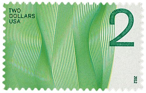 4718  - 2012 $2 Waves of Color: Green