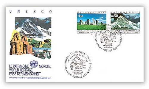 7A501P  - 1992 F.s.1,60 World Heritage First Day Cover