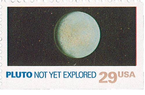 2577  - 1991 29c Space Exploration: Pluto