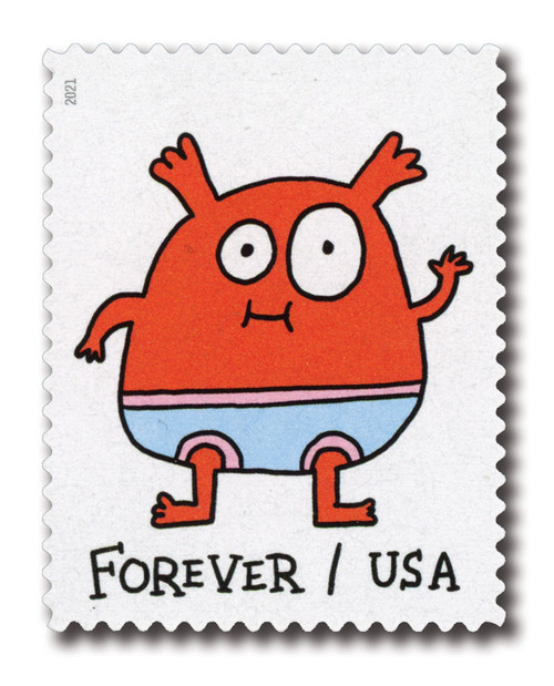 Stamp Announcement 21-28: Message Monsters Stamps