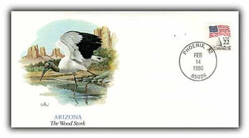 81769  - 1986 Arizona Shorebird Commemorative Cover