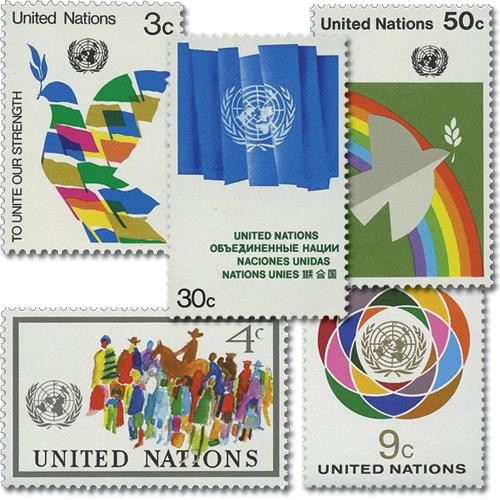 UN267-71  - 1976 Definitives