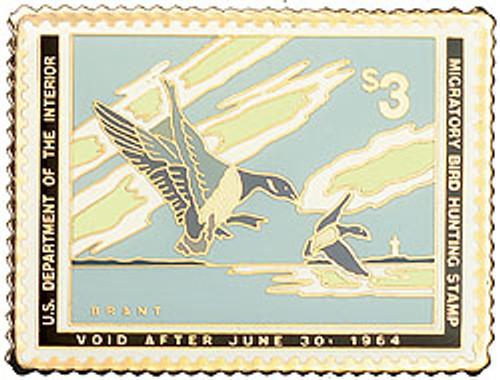 35173  - 1996 1963 Federal Duck Cloisonne Medallion