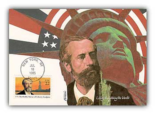 M85-42  - 1985 22c Frederic A. Bartholdi