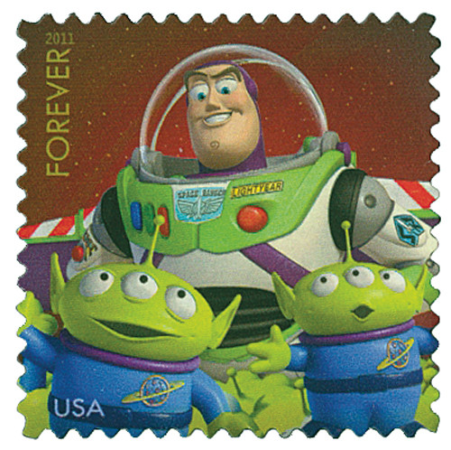 4555  - 2011 First-Class Forever Stamp -  Disney-Pixar Films: Toy Story