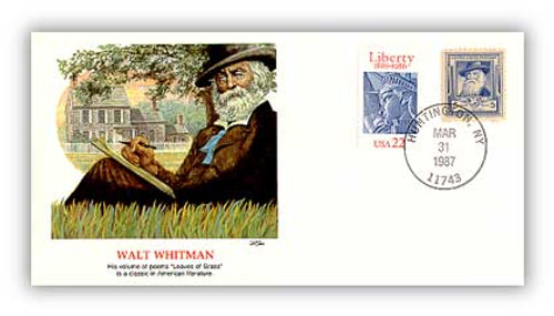 81857 - 1987 Walt Whitman/Shapers of Am. Liberty