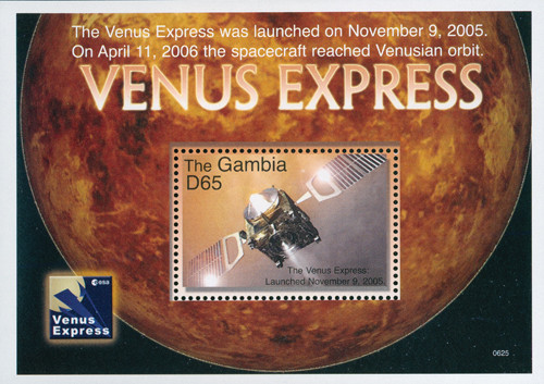 M10294  - 2006 Gambia Venus Express s/s