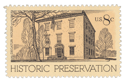 1440  - 1971 8c Historic Preservation: Decatur House