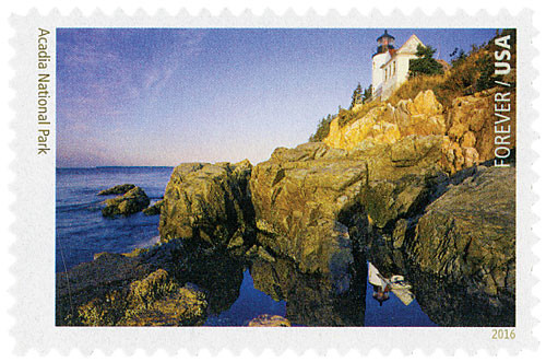 5080d  - 2016 First-Class Forever Stamp - National Parks Centennial: Acadia National Park